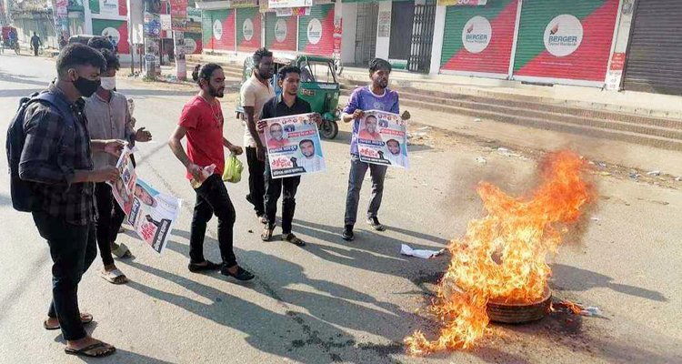 হবিগঞ্জে বিএনপি-আওয়ামীলীগ ধাওয়া পাল্টা ধাওয়া