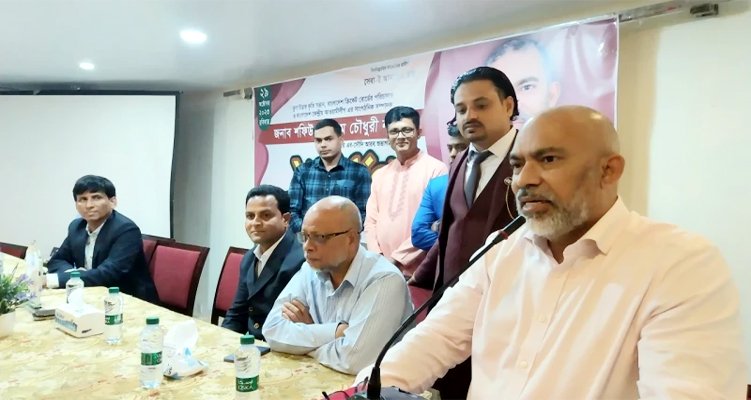 সৌদি আরবে নাদেলকে সংবর্ধনা দিল কুলাউড়া প্রবাসী পরিষদ
