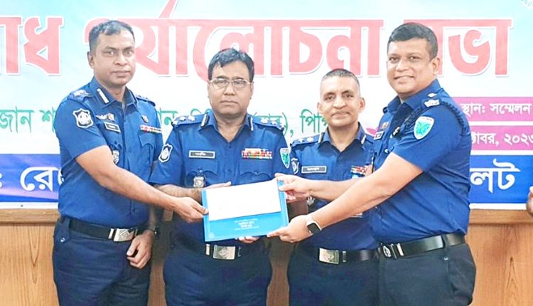 সিলেট রেঞ্জে শ্রেষ্ঠ এসপি আবদুল্লাহ আল মামুন