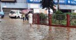 টানা বৃষ্টিতে জলে ডুবল সিলেট
