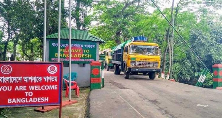 আখাউড়া স্থলবন্দর দিয়ে আমদানি-রপ্তানি বন্ধ