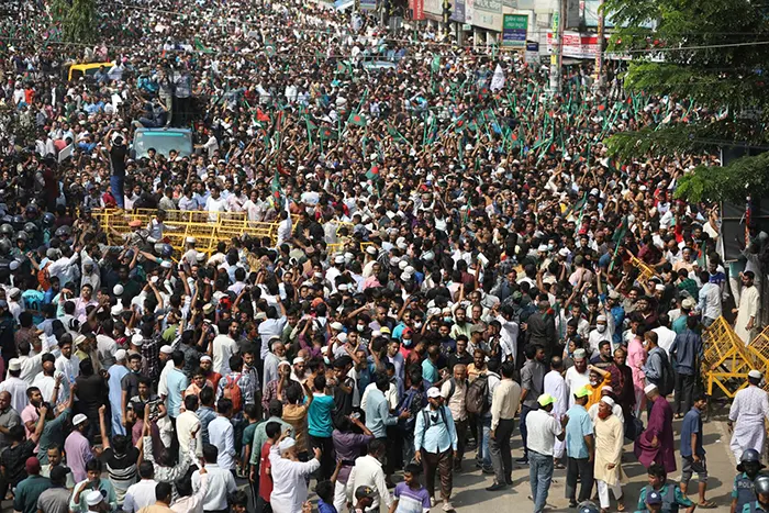 জামায়াতের সমাবেশ আরামবাগে