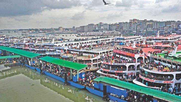 সারা দেশে নৌযান চলাচল বন্ধ