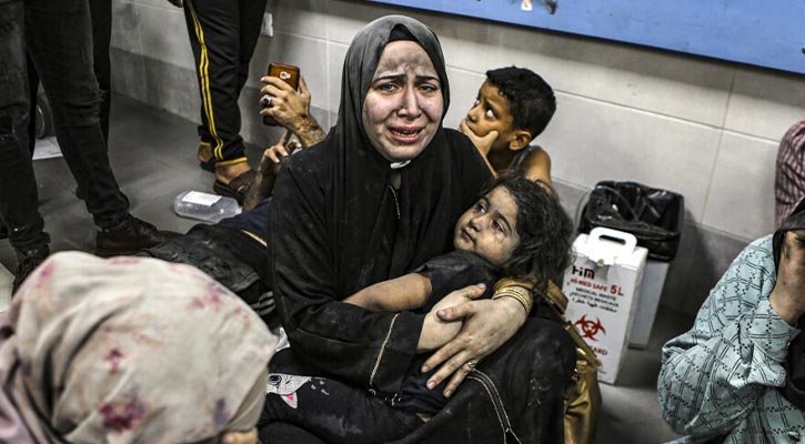 ইসরায়েলি হামলায় গাজায় ১৩ হাজারের বেশি মানুষ নি হ ত