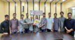সিলেট জেলা প্রেসক্লাবের সঙ্গে শাবি প্রেসক্লাব নেতৃবৃন্দের সৌজন্যে সাক্ষাৎ