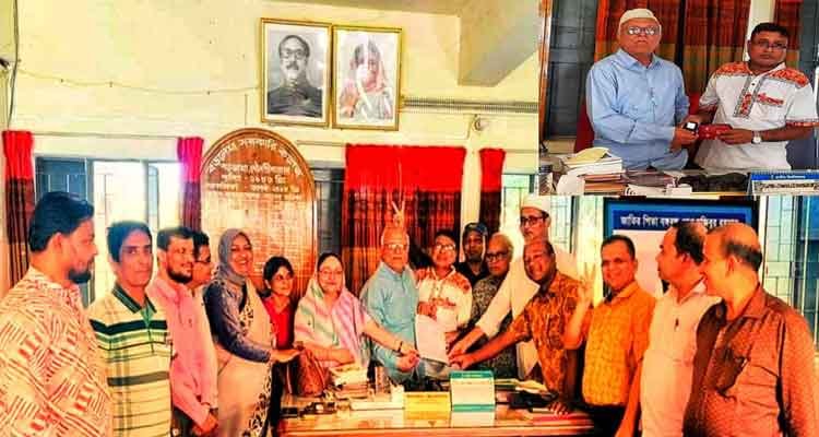বড়লেখা সরকারি কলেজের নতুন অধ্যক্ষর যোগদান