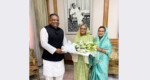 প্রধানমন্ত্রীর সঙ্গে সাক্ষাৎ করলেন সিসিক মেয়র আনোয়ারুজ্জামান