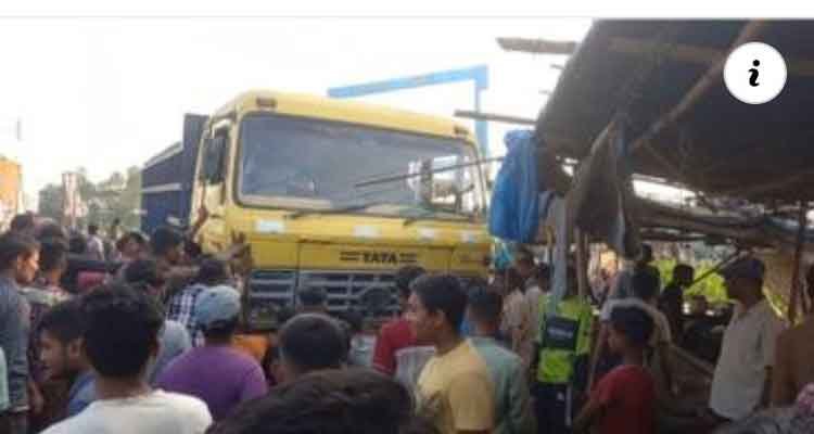 নবীগঞ্জে ট্রাকের ধাক্কায় আহত ৬: সিলেটে প্রেরণ ৪
