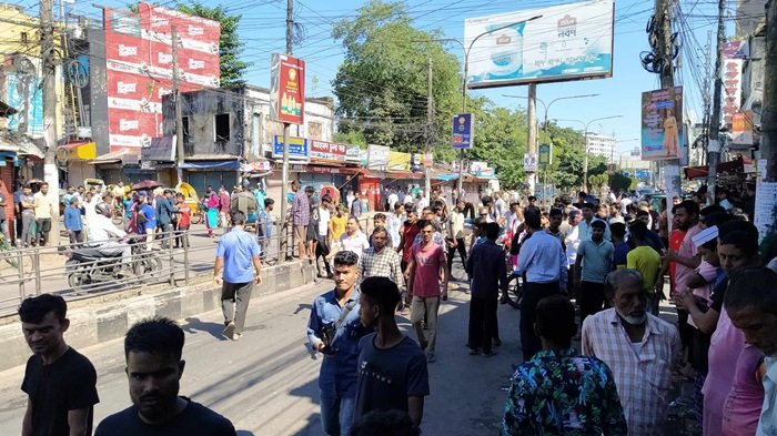 সিলেটে হরতালে উত্তাপ: ছাত্রলীগ ও বিএনপি-জামায়াতের মধ্যে ধাওয়া-পাল্টা ধাওয়া