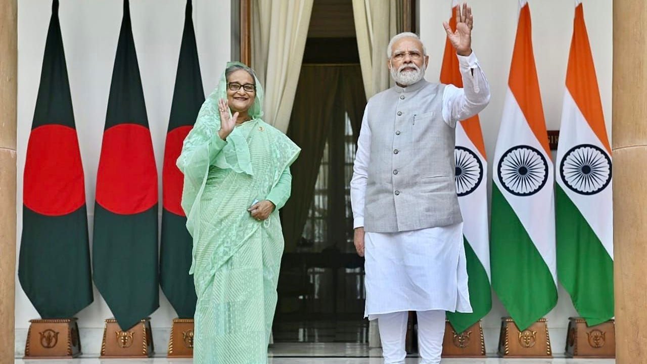 আজ তিন প্রকল্পের উদ্বোধন করবেন শেখ হাসিনা-নরেন্দ্র মোদি