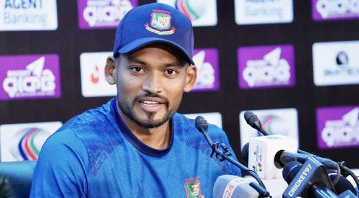 টেস্টে উন্নতি করতে আসি নাই, জিততে আসছি: শান্ত