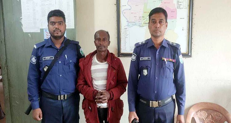 মাধবপুরে সাজাপ্রাপ্ত আসামী গ্রেফতার