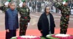 বিজয় দিবসে স্মৃতিসৌধে রাষ্ট্রপতি-প্রধানমন্ত্রীর শ্রদ্ধা
