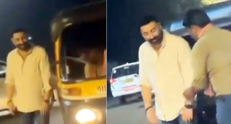 ব্যস্ত রাস্তায় ‘মাতাল’ সানি দেওল, ভিডিও ভাইরাল