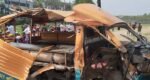 জৈন্তাপুরে পিকআপ-লেগুনার মুখোমুখি সংঘর্ষে নি-হ-ত ৩