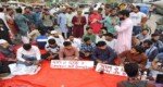 আওয়ামী লীগ নিষিদ্ধের দাবিতে শাহবাগে অবস্থান
