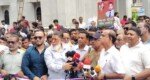নগর ভবনের গেটে তালা, উপদেষ্টা আসিফের পদত্যাগ দাবি